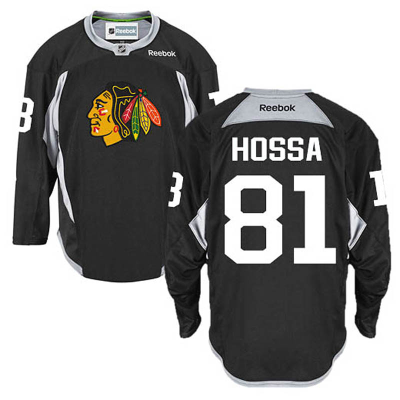 Marian Hossa Chicago Blackhawks #81 Practice Ice Hockey Jersey