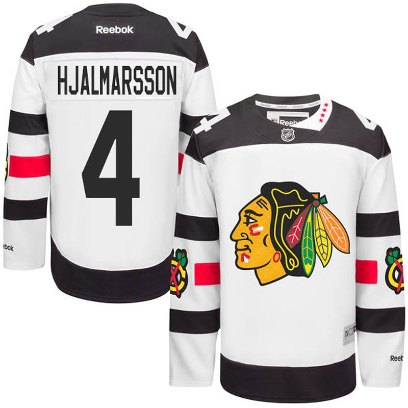 Niklas Hjalmarsson Chicago Blackhawks #4 Ice Hockey Jersey