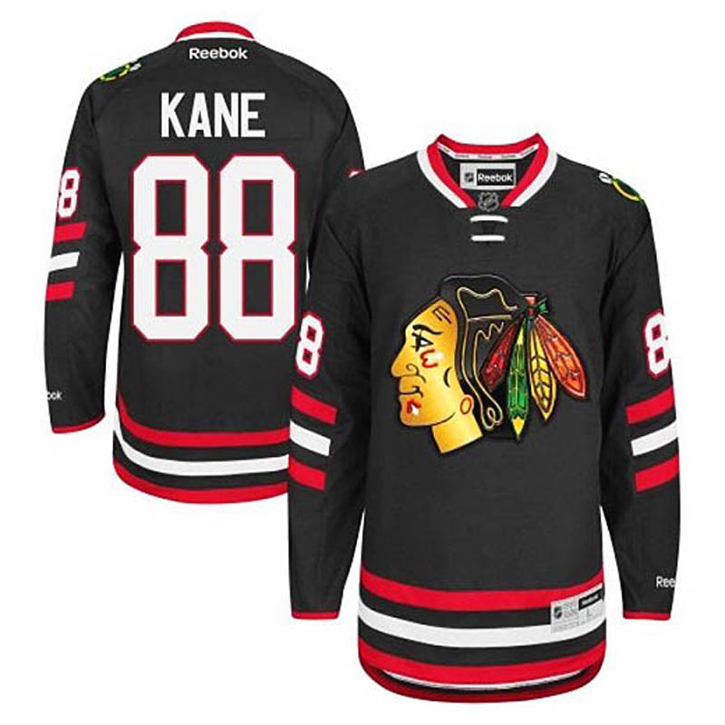 Patrick Kane Chicago Blackhawks #88 2014 Stadium Series Ice Hockey Jersey