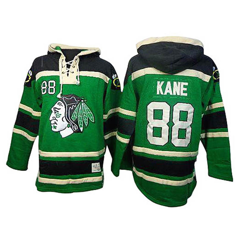 Patrick Kane Chicago Blackhawks #88 St. Patrick's Day Ice Hockey Jersey