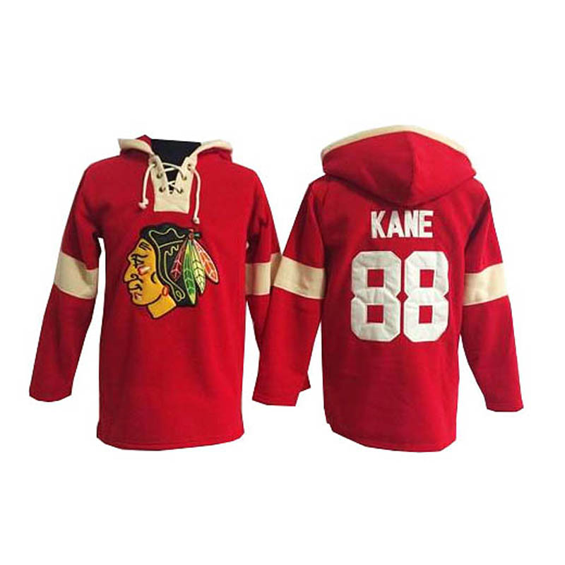 Patrick Kane Chicago Blackhawks #88 Pullover Hoodie Ice Hockey Jersey