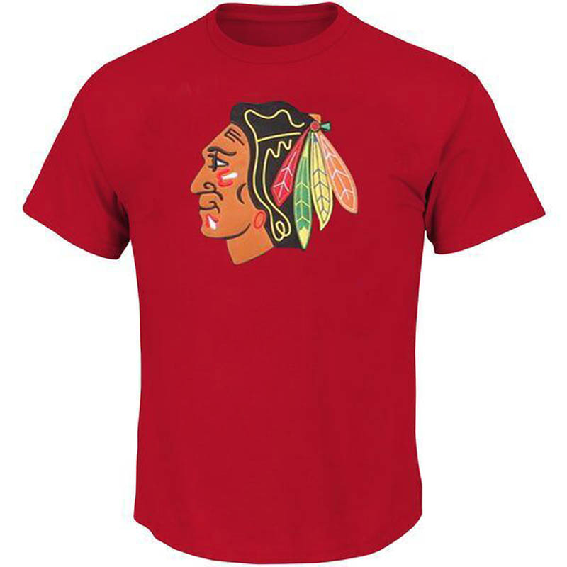 Blackhawks Short Sleeve Crew Neck T-Shirt