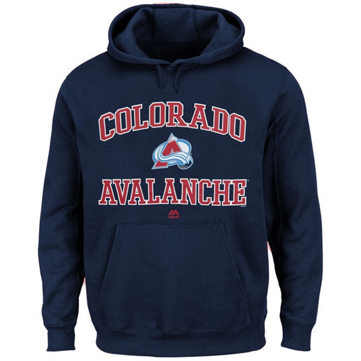 NHL Avalanche Blue Heart And Soul Pullover Hoodie