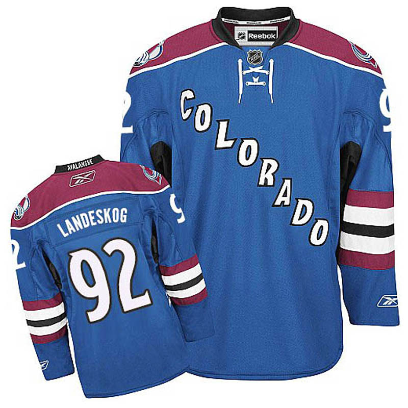 Gabriel Landeskog Colorado Avalanche #92 Third Ice Hockey Jersey