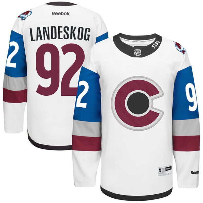 Gabriel Landeskog Colorado Avalanche #92 Ice Hockey Jersey