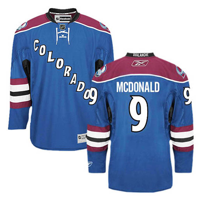 Lanny McDonald Colorado Avalanche #9 Third Ice Hockey Jersey