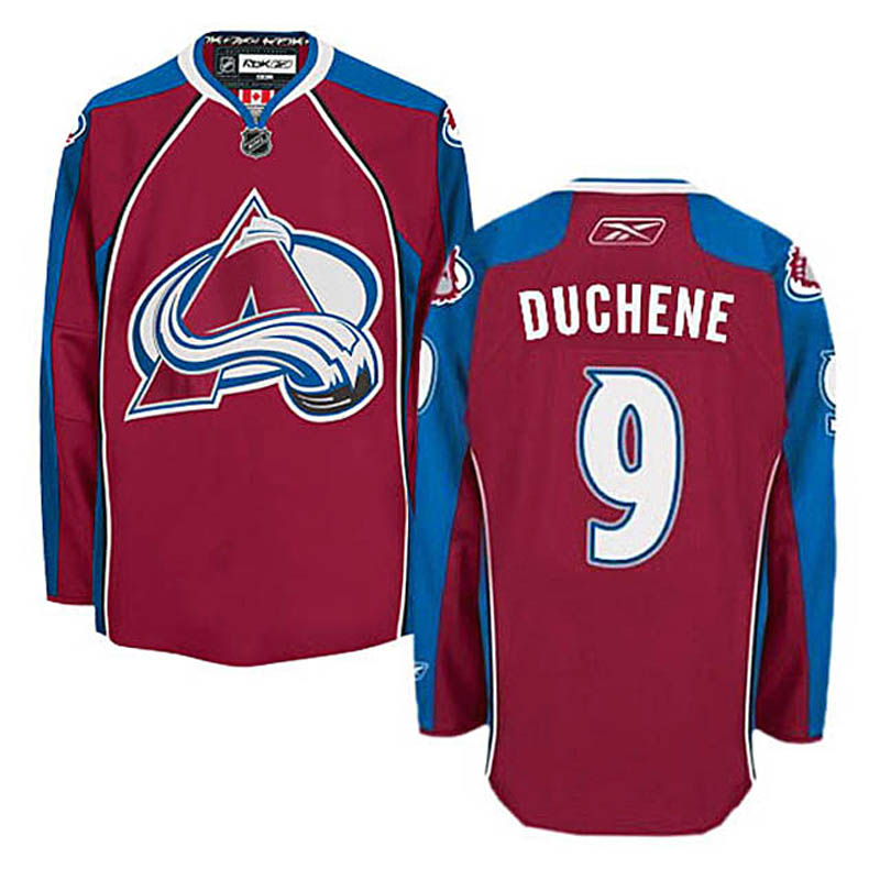 Matt Duchene Colorado Avalanche #9 Home Ice Hockey Jersey