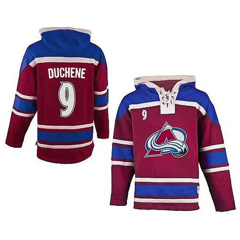 Matt Duchene Colorado Avalanche #9 Ice Hockey Sawyer Hooded Sweatshirt