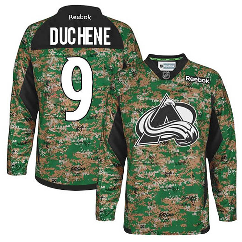 Matt Duchene Colorado Avalanche #9 Veterans Day Ice Hockey Jersey