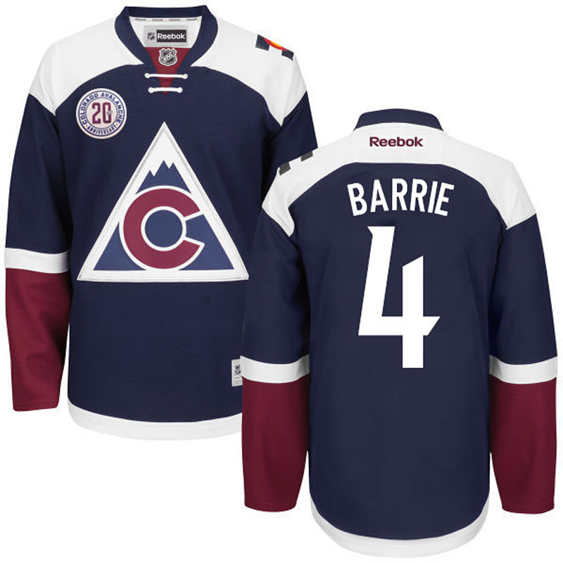 Tyson Barrie Colorado Avalanche #4 Ice Hockey Jersey