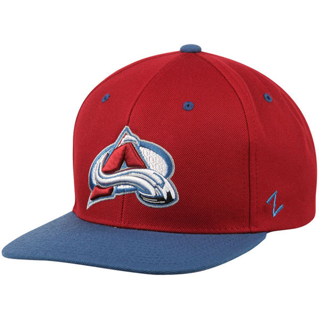 Colorado Avalanche Zephyr Burgundy/Navy Z11 Snapback Adjustable Hat