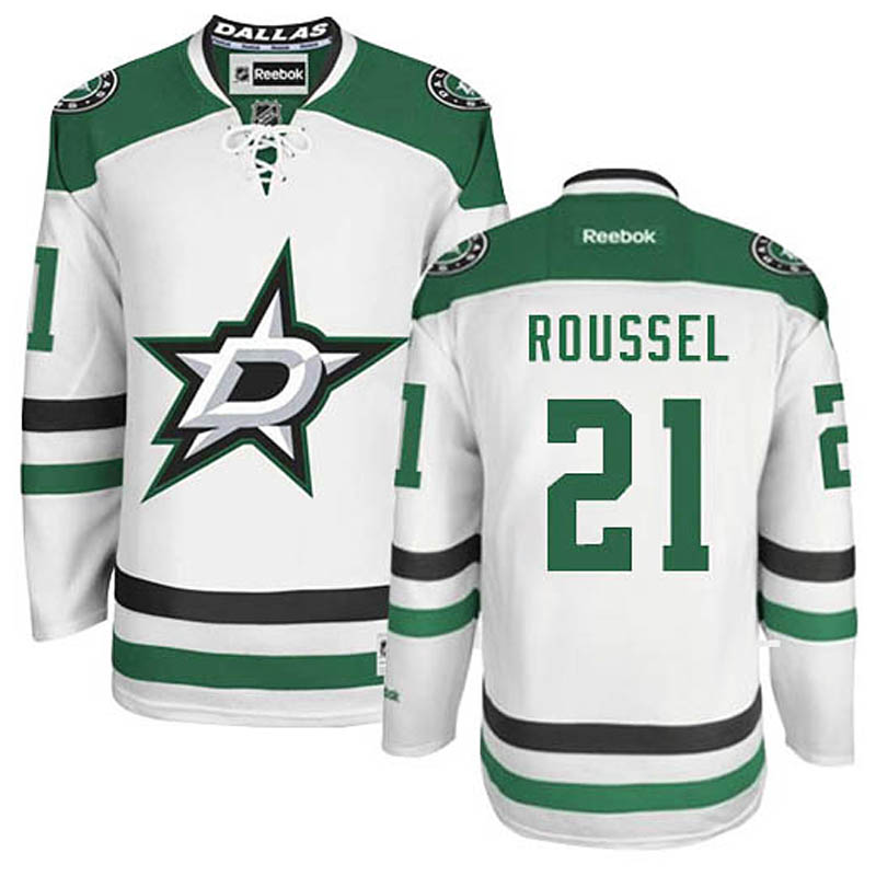 Antoine Roussel Dallas Stars #21 Away Ice Hockey Jersey