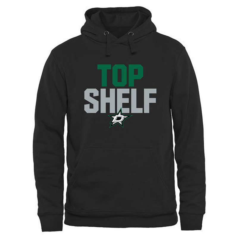 Stars Black Top Shelf Pullover Hoodie