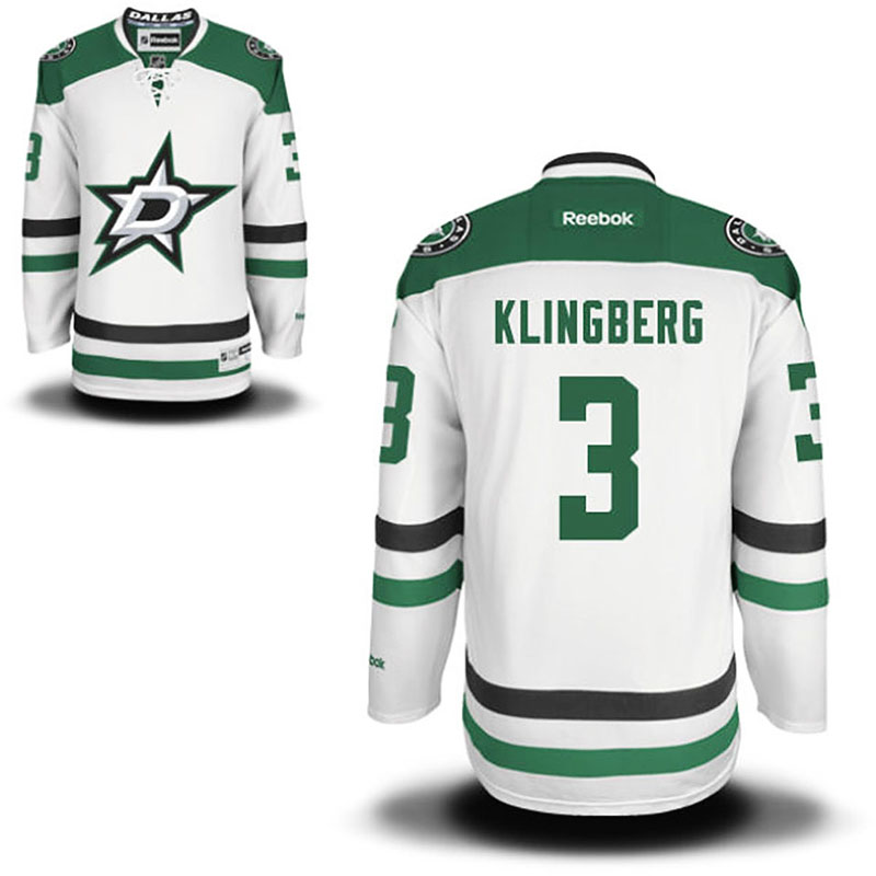 John Klingberg Dallas Stars #3 Ice Hockey Jersey