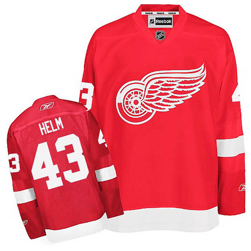 Darren Helm Detroit Red Wings #43 Home Ice Hockey Jersey