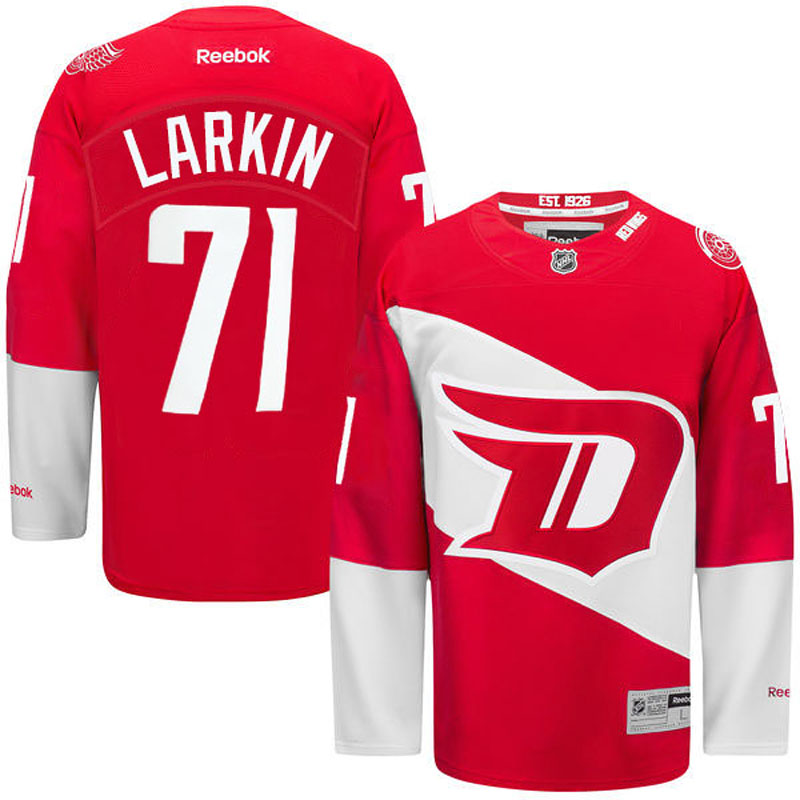 Dylan Larkin Detroit Red Wings #71 Ice Hockey Jersey