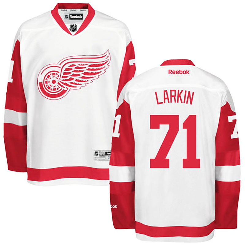 Dylan Larkin Detroit Red Wings Away Premier Jersey