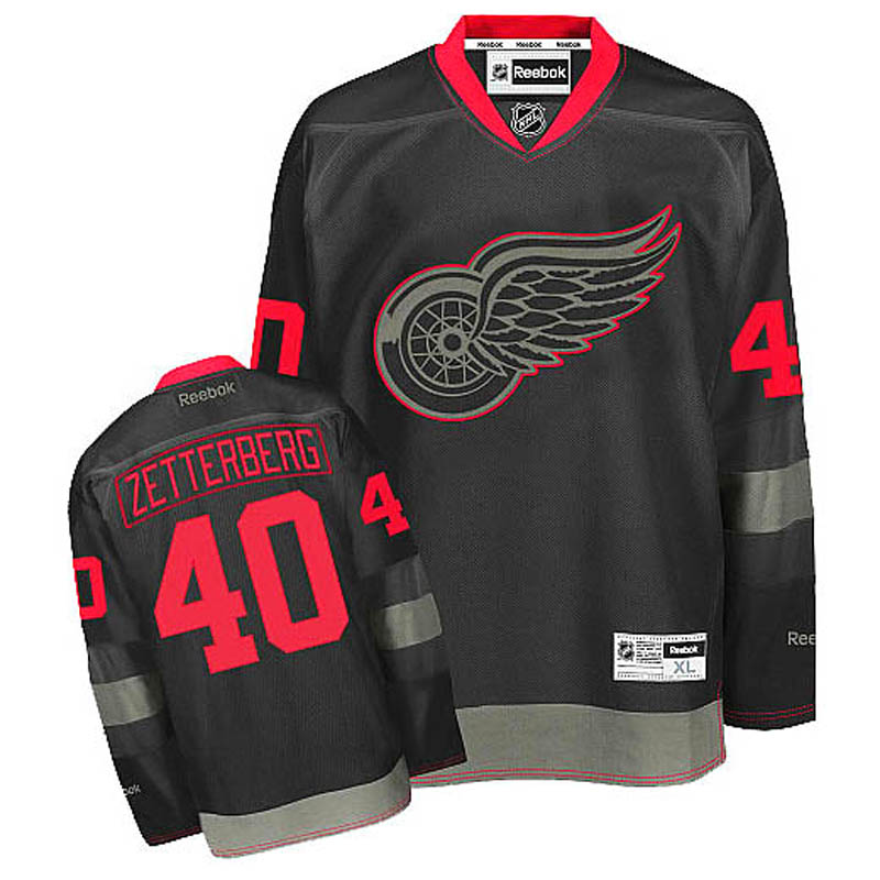 Henrik Zetterberg Detroit Red Wings #40 Ice Hockey Jersey