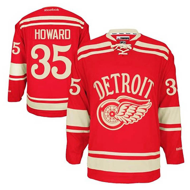 Jimmy Howard Detroit Red Wings #35 2014 Winter Classic Ice Hockey Jersey