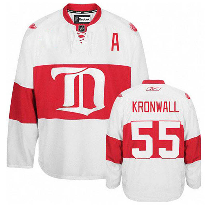 Niklas Kronwall Detroit Red Wings #55 Third Ice Hockey Jersey