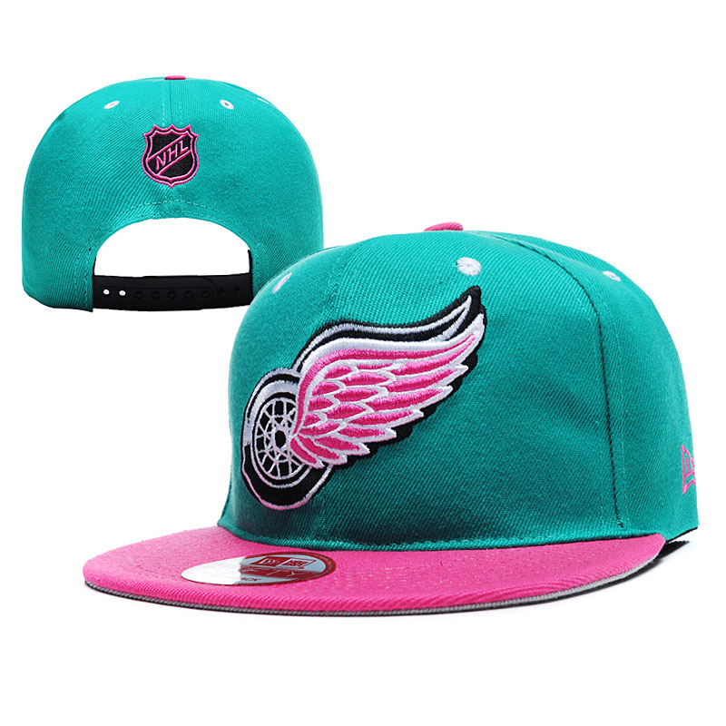 Detroit Red Wings 2017 Centennial Classic Pink Adjustable Fitted Cap