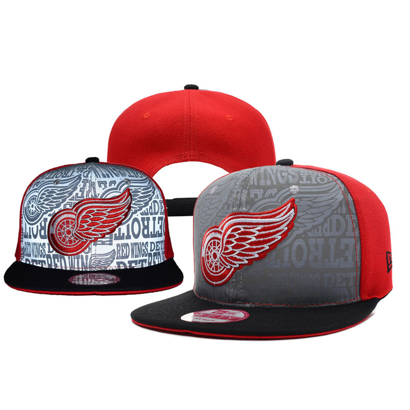 Detroit Red Wings 2017 Centennial Classic Red Adjustable Fitted Cap