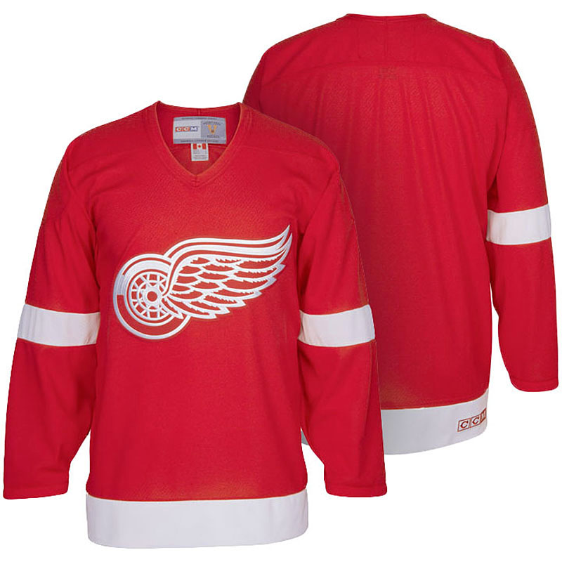 Detroit Red Wings CCM Red Ice Hockey Jersey