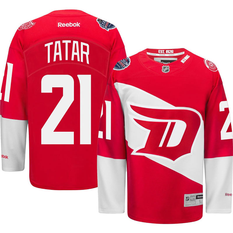 Tomas Tatar Detroit Red Wings #21 Ice Hockey Jersey