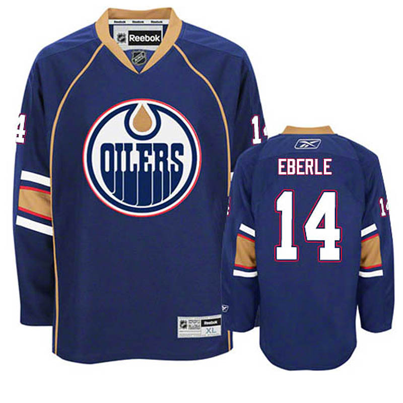 Jordan Eberle Edmonton Oilers #14 Third Ice Hockey Jersey