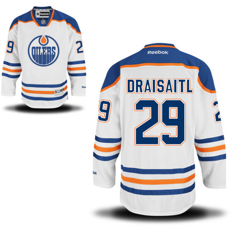 Leon Draisaitl Edmonton Oilers #29 Ice Hockey Jersey