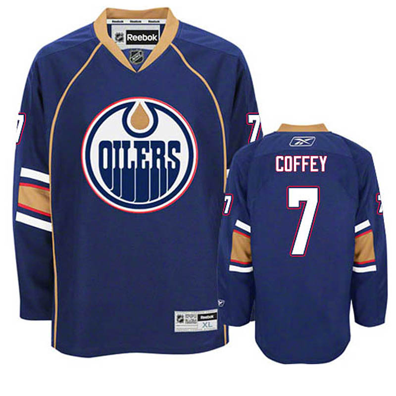 Paul Coffey Edmonton Oilers #7 Third Ice Hockey Jersey