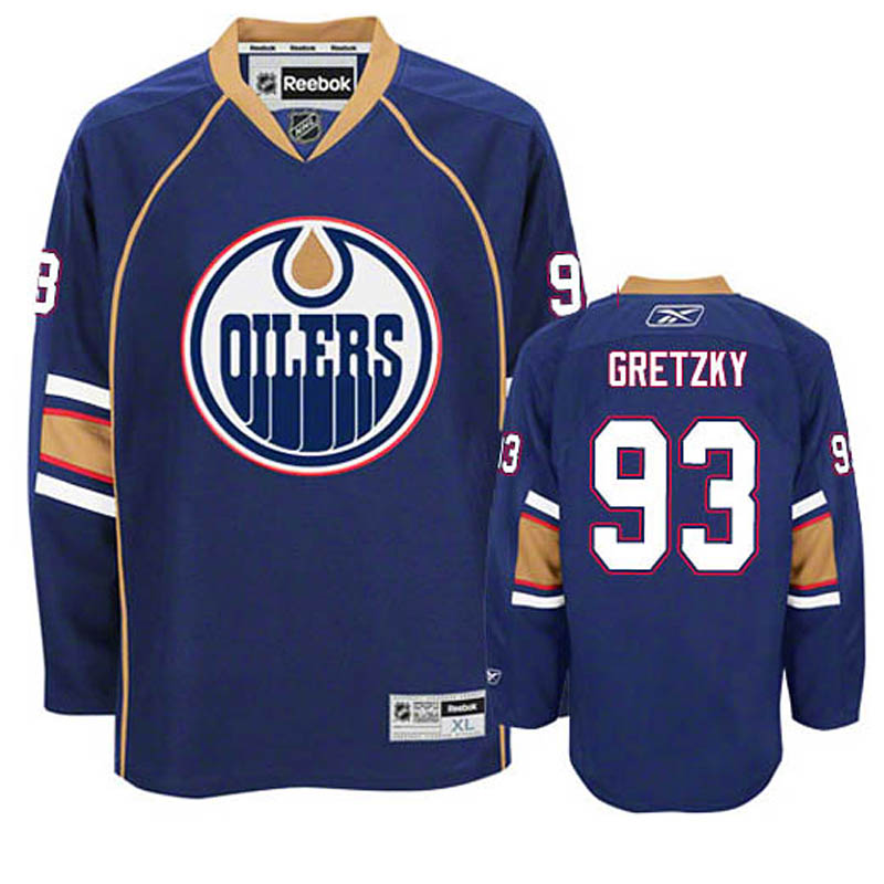 Ryan Nugent-Hopkins Edmonton Oilers #93 Third Ice Hockey Jersey