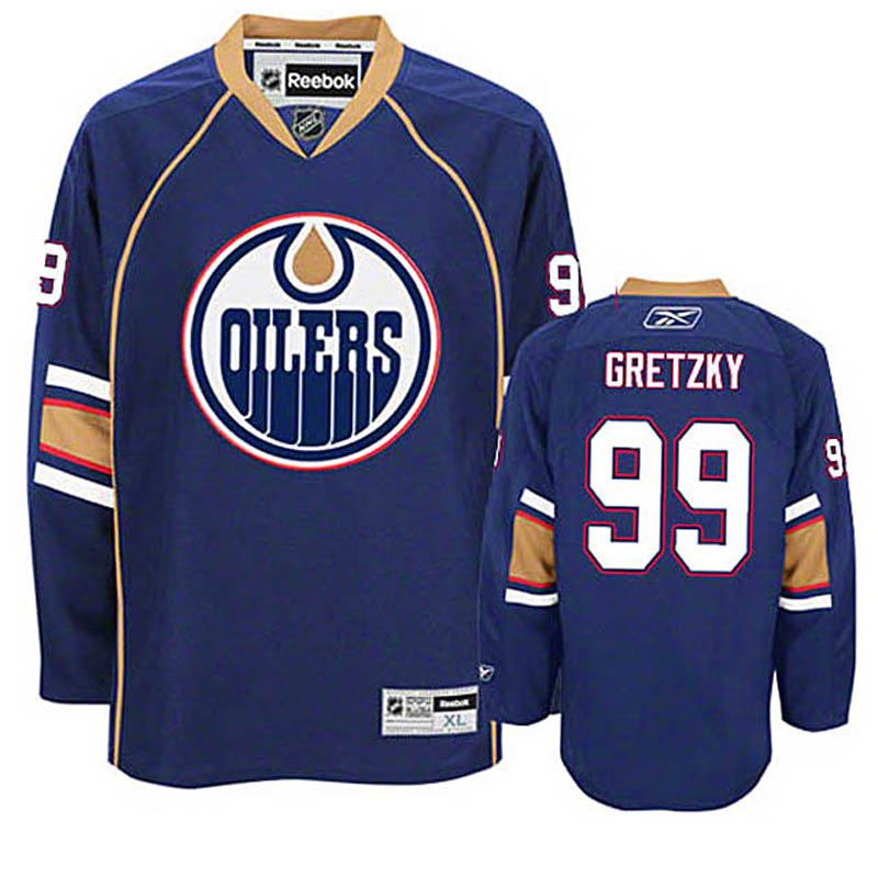 Wayne Gretzky Edmonton Oilers #99 Third Ice Hockey Jersey