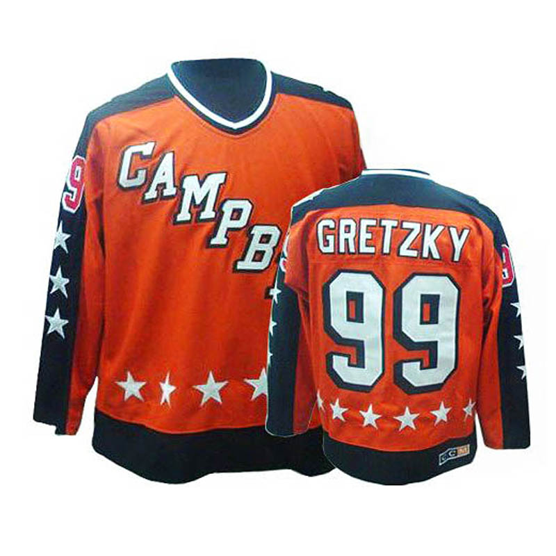 Wayne Gretzky Edmonton Oilers #99 Throwback Ice Hockey Jersey