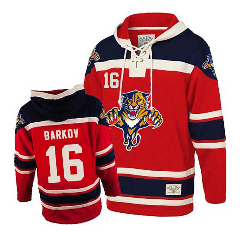 Aleksander Barkov Florida Panthers #16 Ice Hockey Sawyer Hooded Sweatshirt