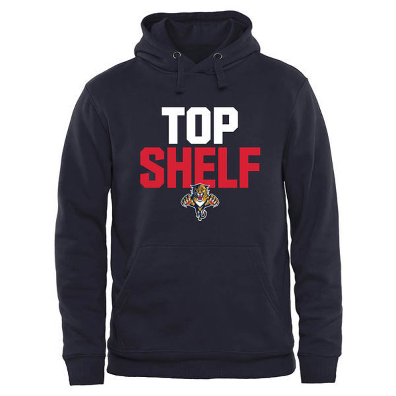 Panthers Black Top Shelf Pullover Hoodie