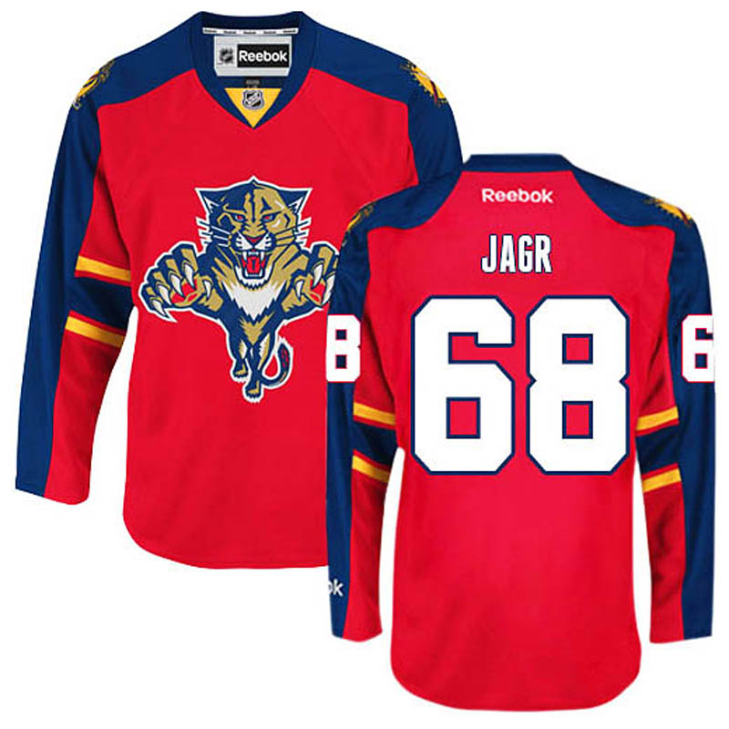 Jaromir Jagr Florida Panthers #68 Home Ice Hockey Jersey