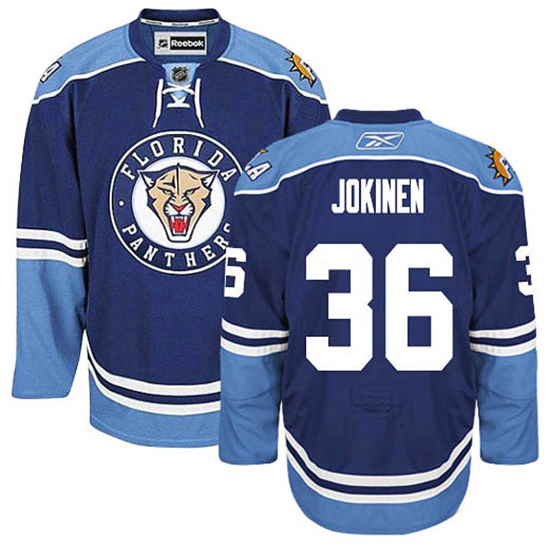 Jussi Jokinen Florida Panthers #36 Third Ice Hockey Jersey