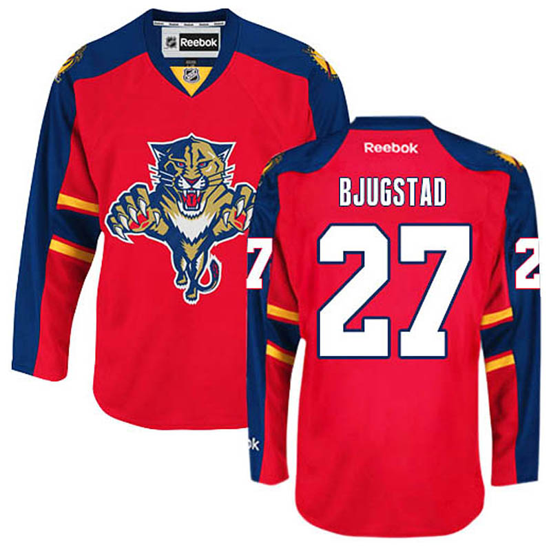 Nick Bjugstad Florida Panthers #27 Home Ice Hockey Jersey