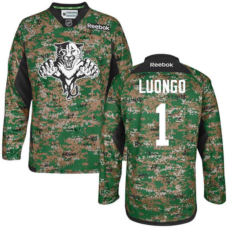 Roberto Luongo Florida Panthers #1 Ice Hockey Jersey