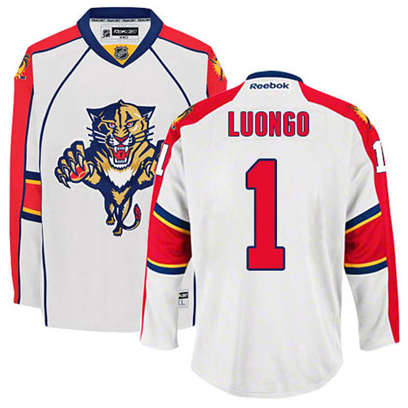 Roberto Luongo Florida Panthers #1 Away Ice Hockey Jersey