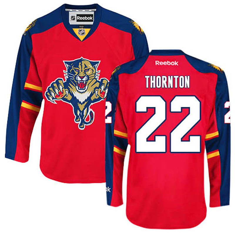 Shawn Thornton Florida Panthers #22 Home Ice Hockey Jersey