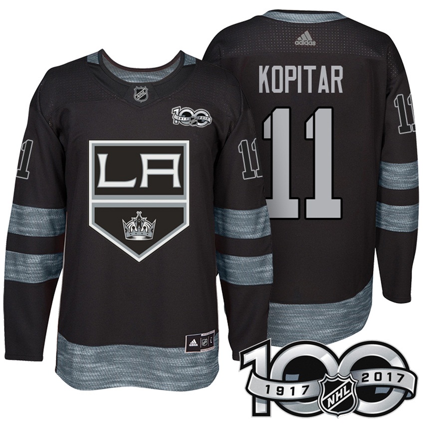 Kings Anze Kopitar #11 Black 2017 Centennial Classic Limited Jersey