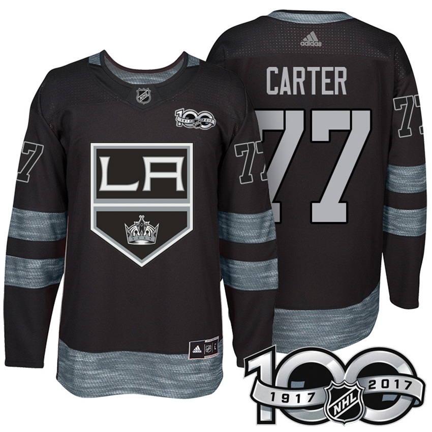 Kings Jeff Carter #77 Black 2017 Centennial Classic Limited Jersey