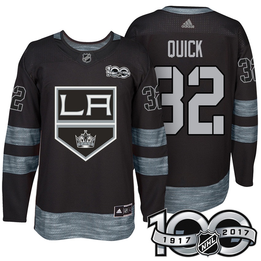 Kings Jonathan Quick #32 Black 2017 Centennial Classic Limited Jersey