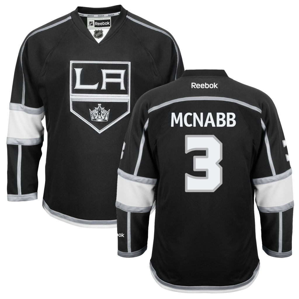 Kings Brayden McNabb Black Premier Home Jersey