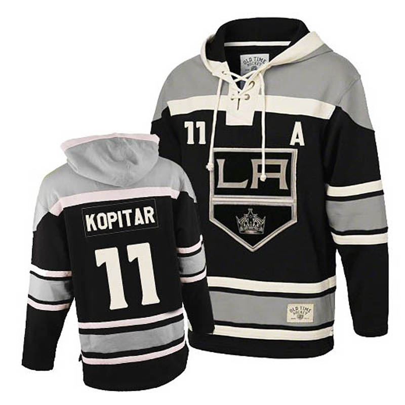 Anze Kopitar Los Angeles Kings #11 Ice Hockey Sawyer Hooded Sweatshirt