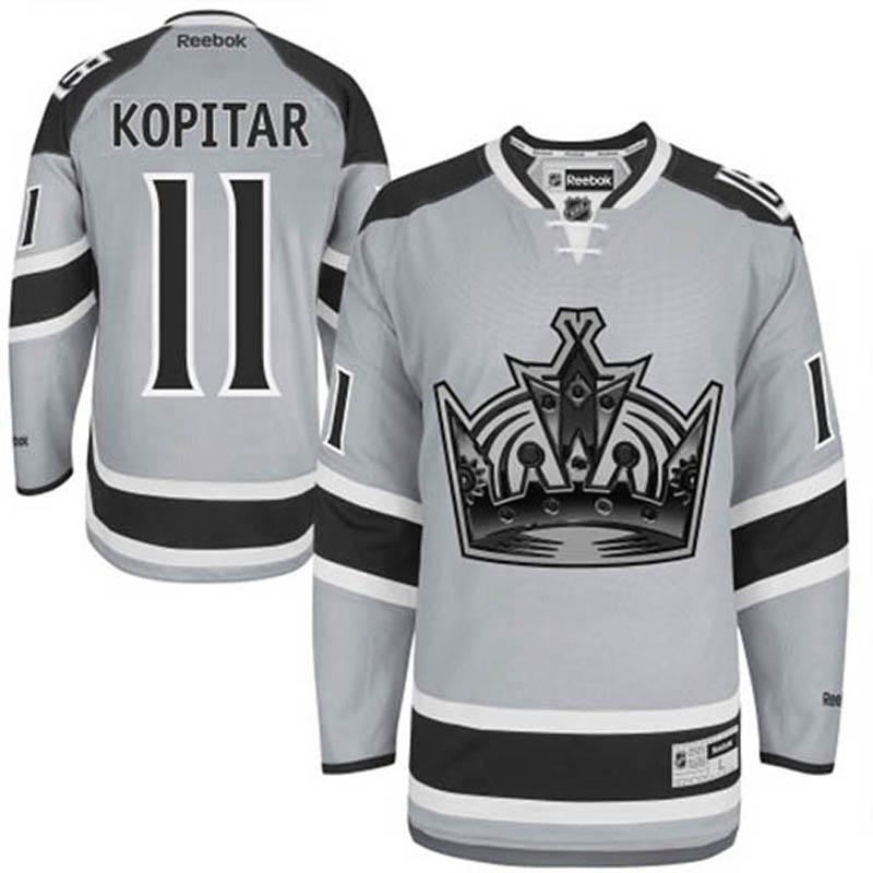 Anze Kopitar Los Angeles Kings #11 2014 Stadium Series Ice Hockey Jersey