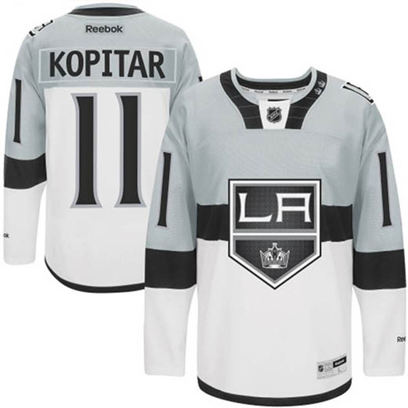 Anze Kopitar Los Angeles Kings #11 2015 Stadium Series Ice Hockey Jersey