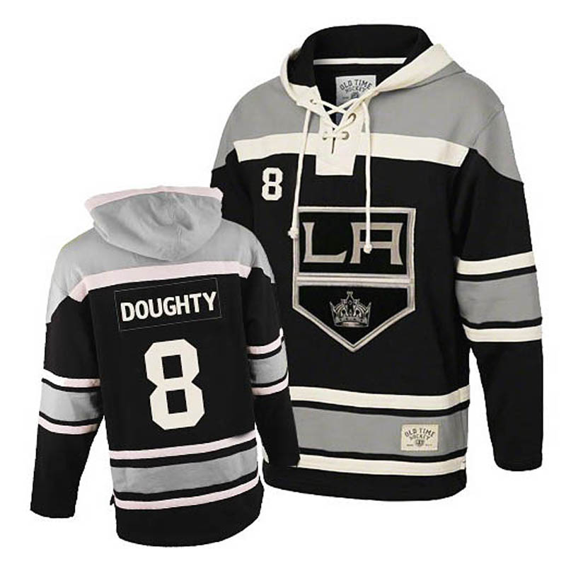 Drew Doughty Los Angeles Kings #8 Ice Hockey Sawyer Hooded Sweatshirt